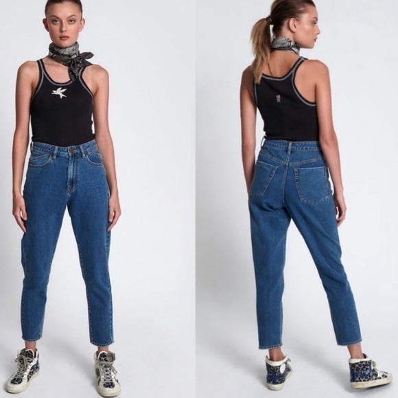 NWT One Teaspoon Rodeo Blue Legend High Waist Mom Jeans 29 - Picture 1 of 16